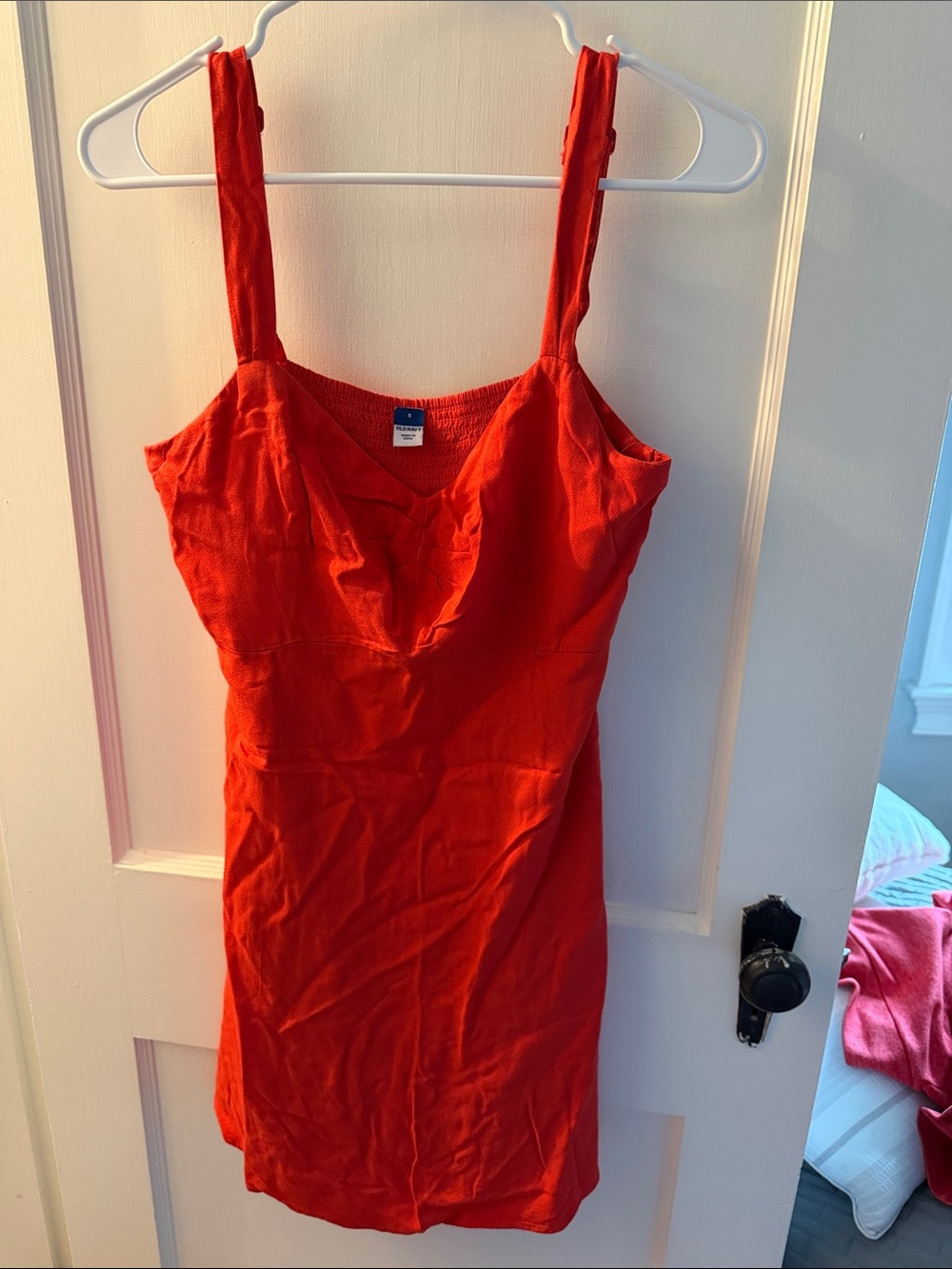 Old Navy Red Strappy Mini Dress